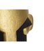 Vase Design Visage Tribal 40cm Noir & Or-4