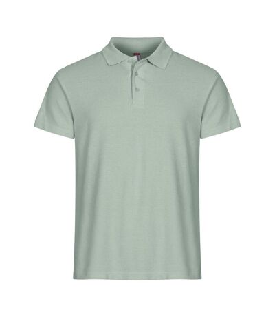 Polo Basic Homme Vert Sauge Clique