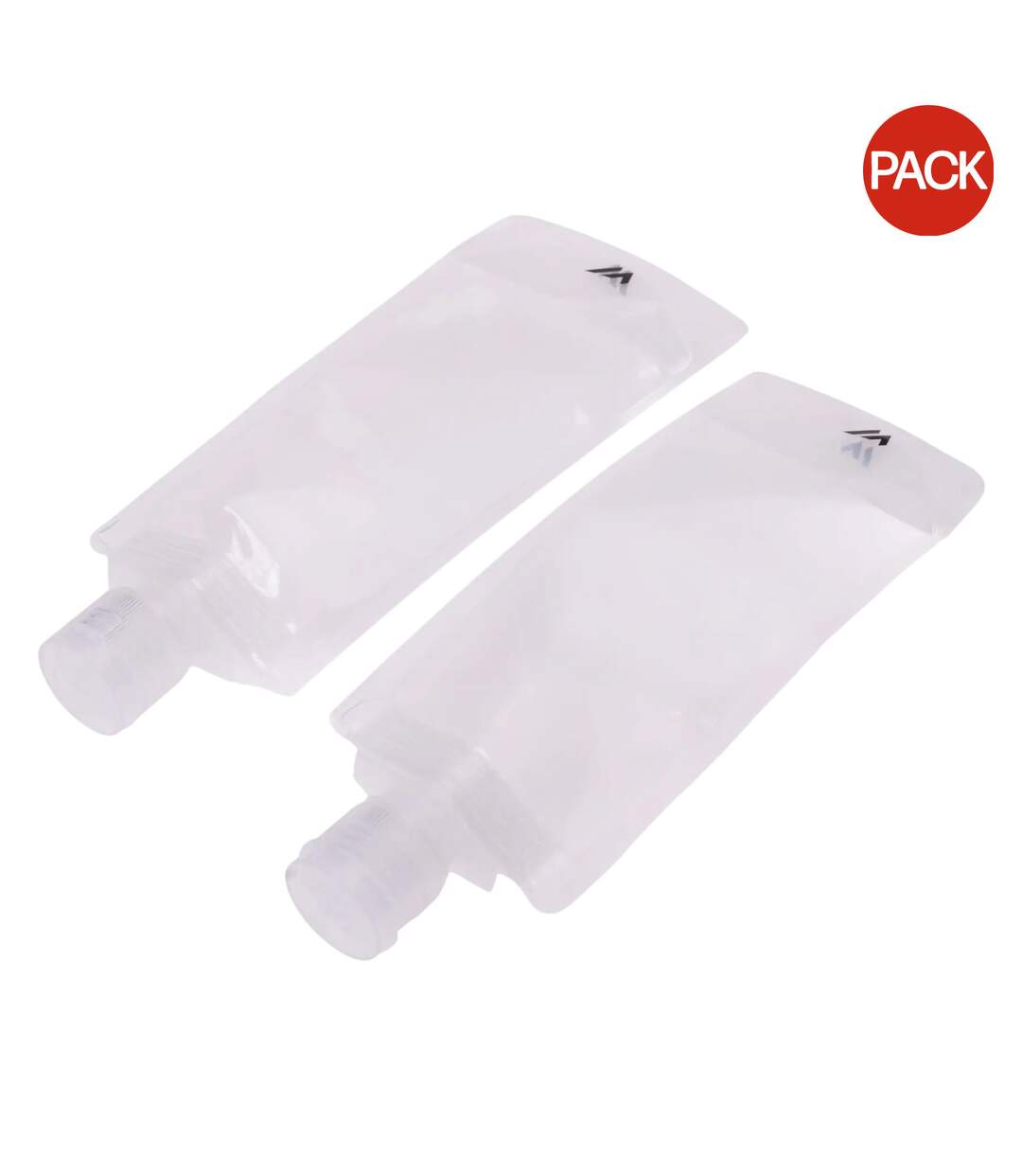 Pack Of 2  90ml Travel Bottle  One Size Transparent Martes-1
