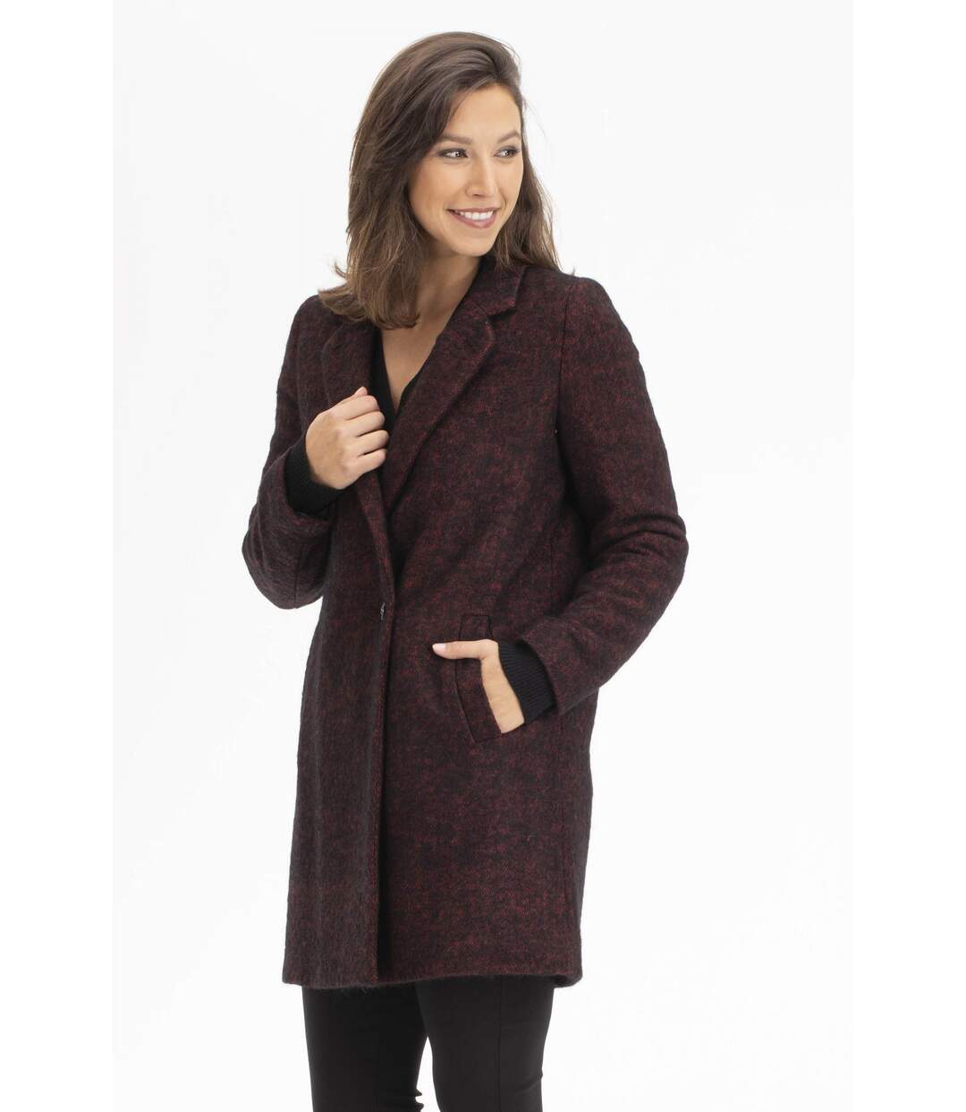 Manteau MELISSA Vert Bouteil