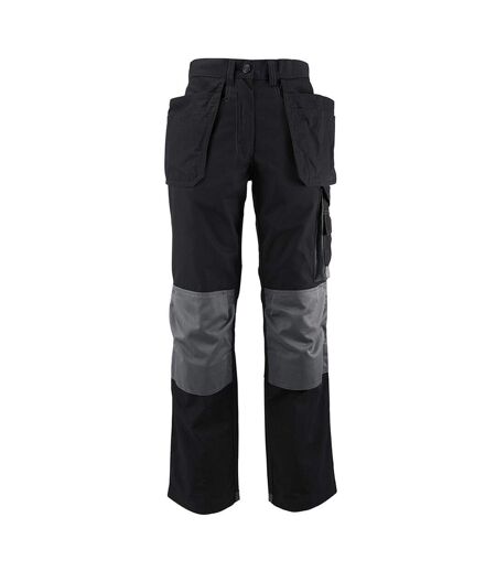 Alexandra Womens/Ladies Tungsten Holster Work Pants (Black/Grey) - UTRW6056