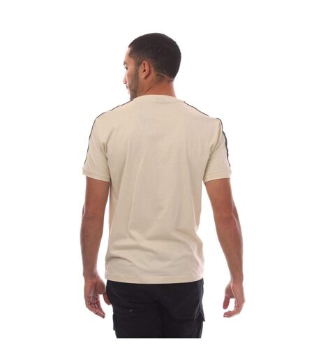T-shirt Style Logo Ea7 Homme Beige Emporio Armani