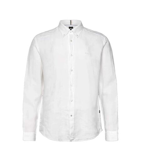 Chemise Manches Longues Liam Homme Blanc Boss