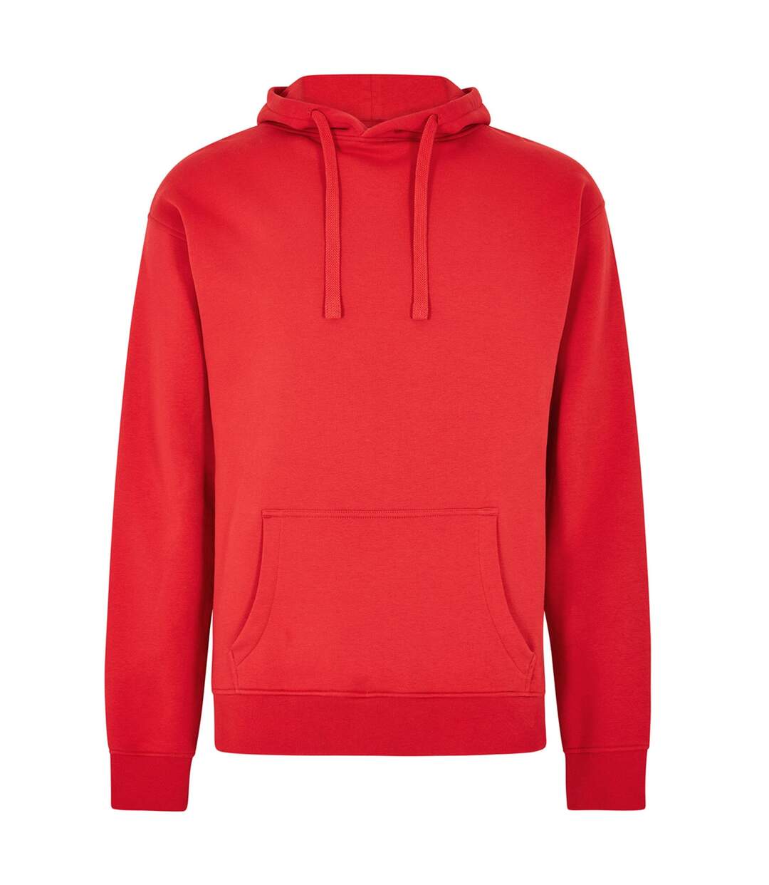 Sweat À Capuche Homme Rouge Kustom Kit-1