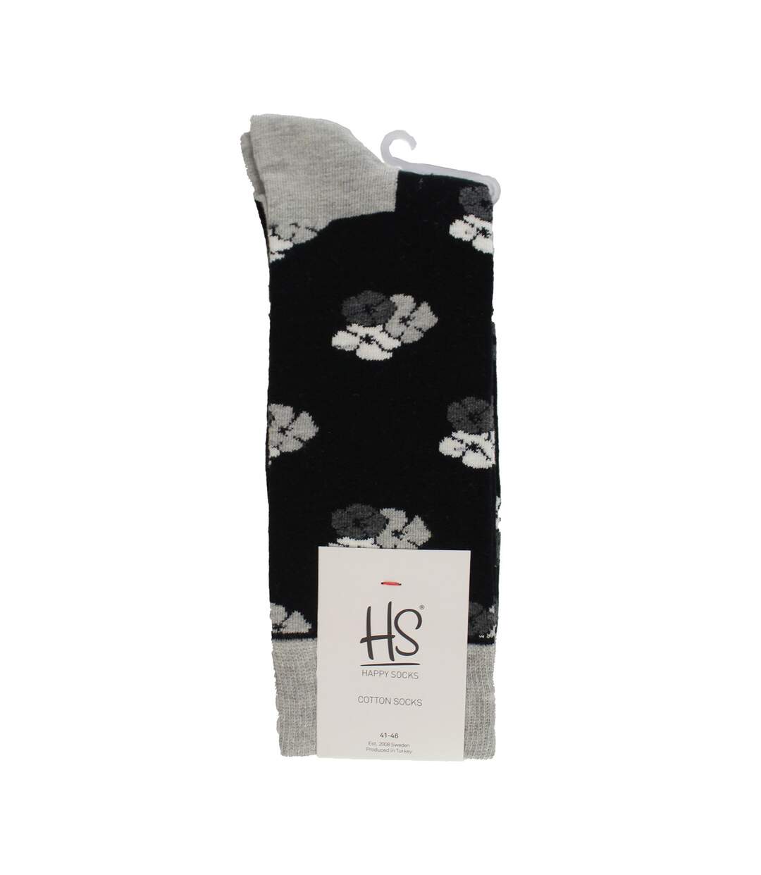 1 Pair Floral Mens Dress Socks | Classic Flower Socks-2
