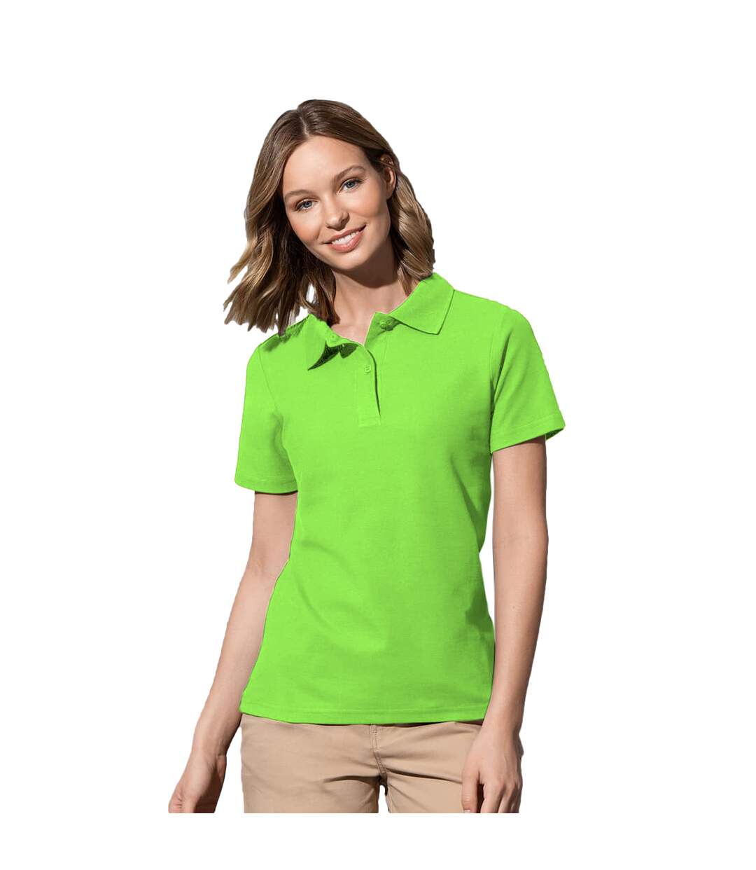 Polo femme vert clair Stedman Classics