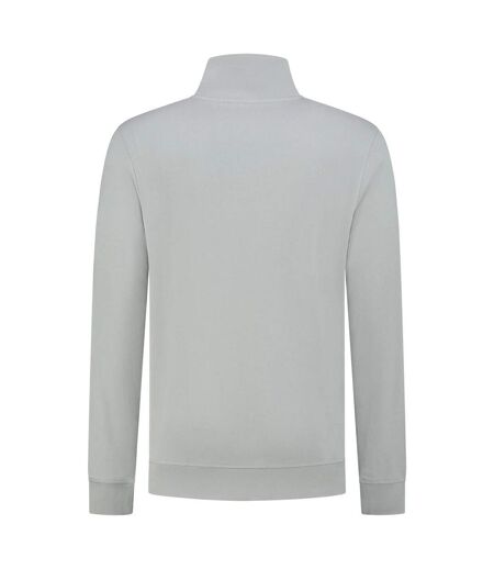 Mens Terrycloth Sweatshirt Light Grey Pastel Grey Boss