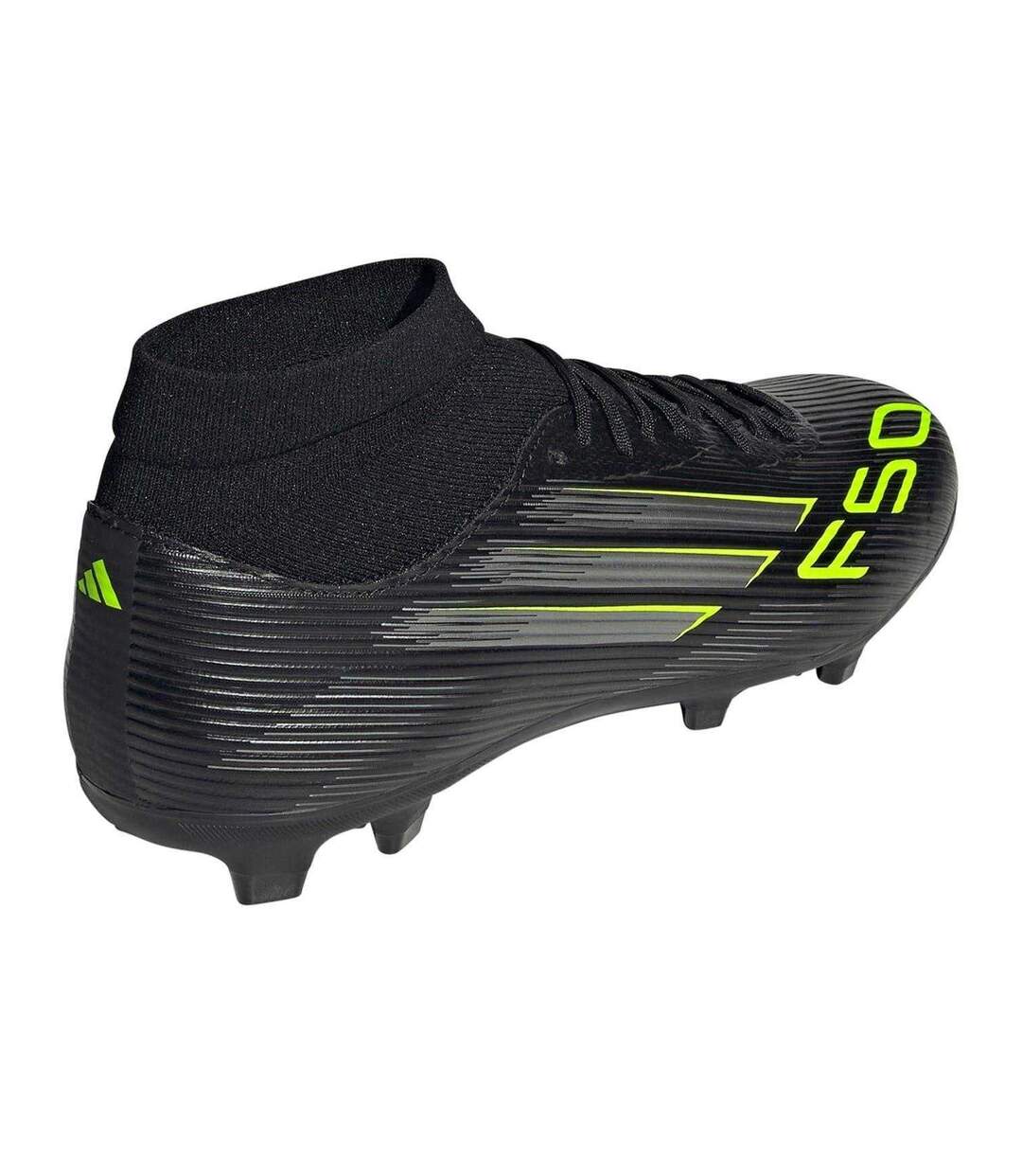 Mens League Print Firm Ground Football Boots Blue Yellow Adidas-2