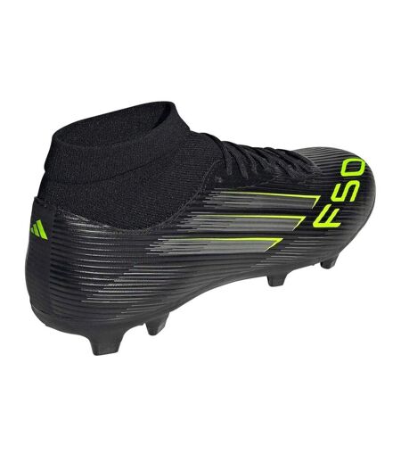 Mens League Print Firm Ground Football Boots Blue Yellow Adidas