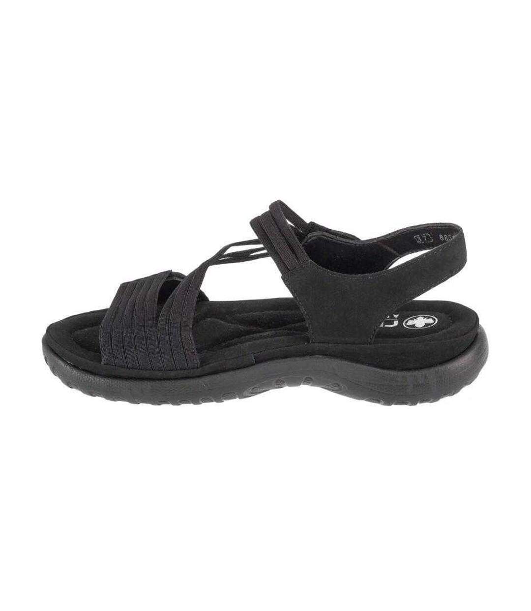 Sandales Femme Noir Rieker-2