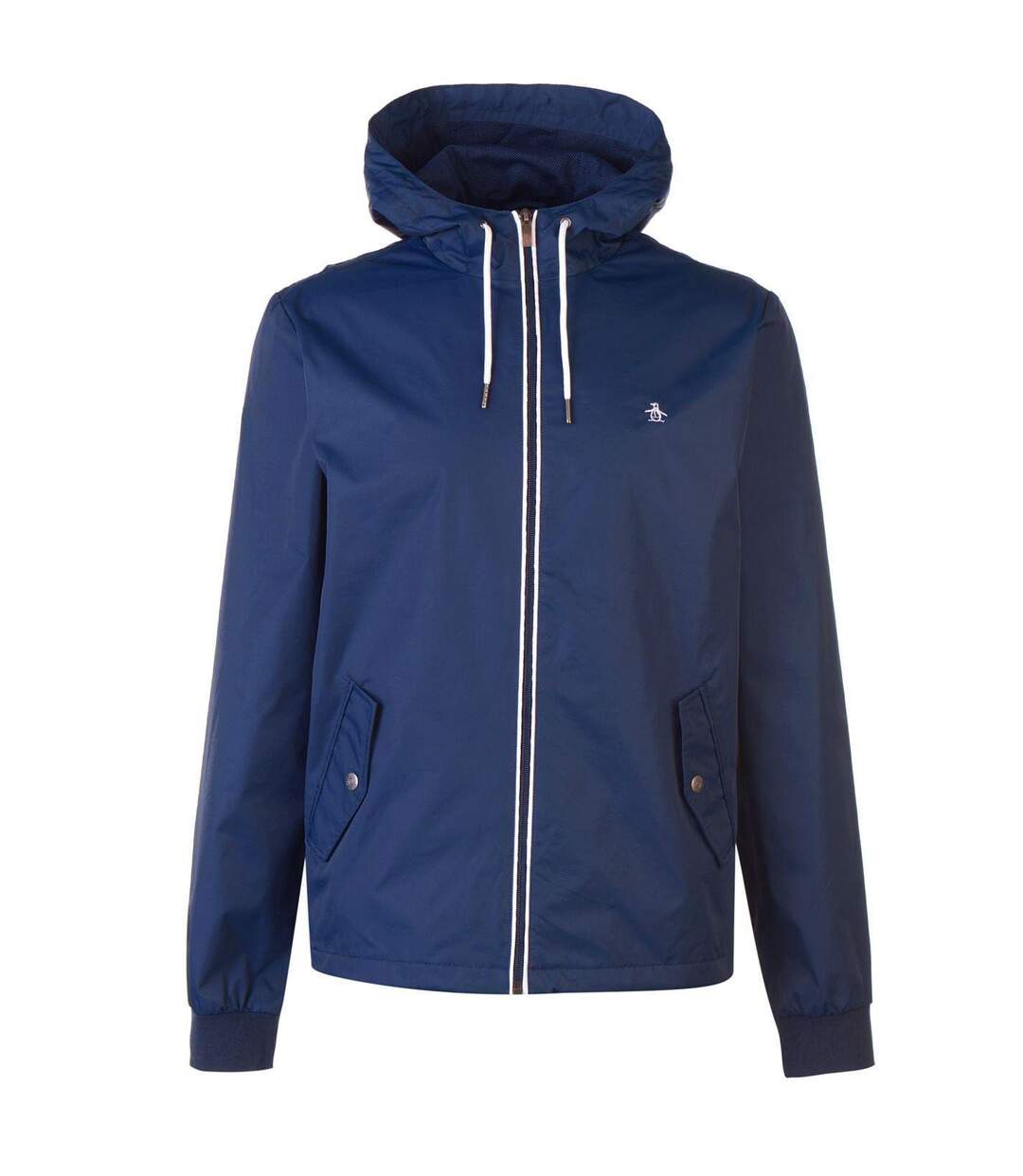 Mens Hooded Jacket Blue Navy Original Penguin-2