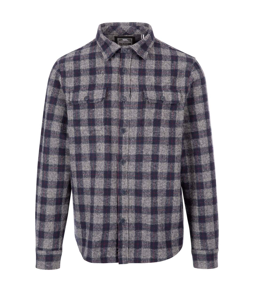 Chemise Portlaw Homme Gris Bleu Trespass-1