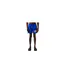 Mens Text Logo Polyester Swim Shorts Cobalt Blue Replay-1
