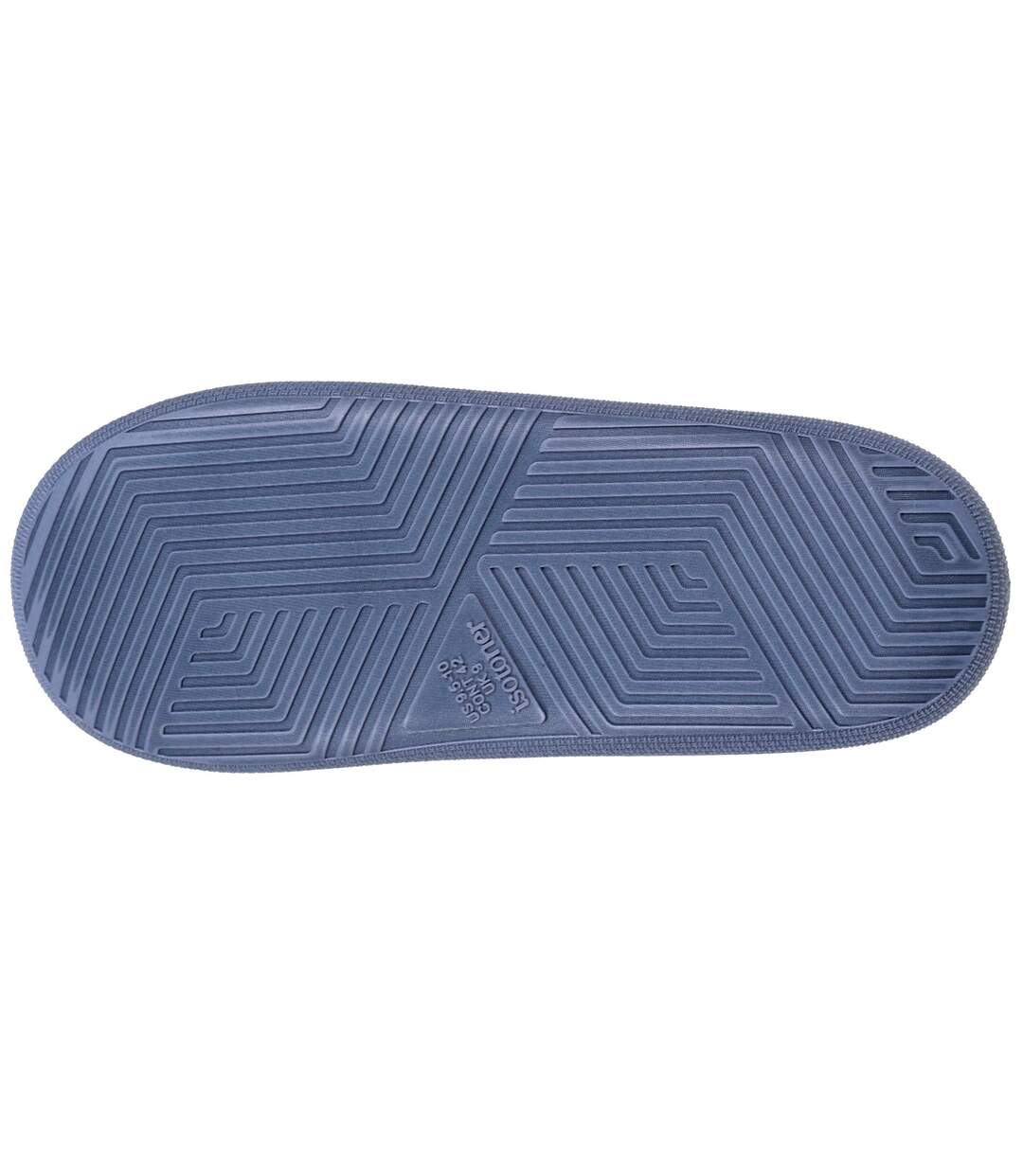 Isotoner Chaussons Charentaises homme suédine, semelle bloup xtra confort, bon maintien-5