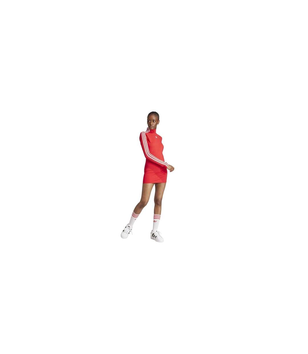 Robe Courte Originals Femme Rouge Adidas-1