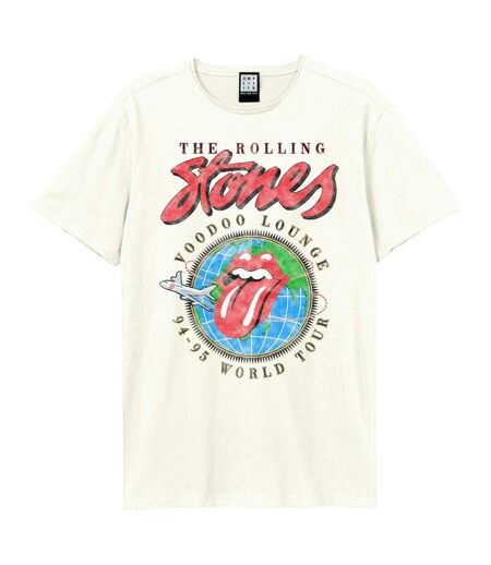 T-shirt Voodoo Lounge Tour Adulte Blanc Amplified