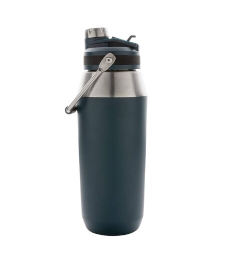 Dual action stainless steel 1l bottle one size navy XD Collection