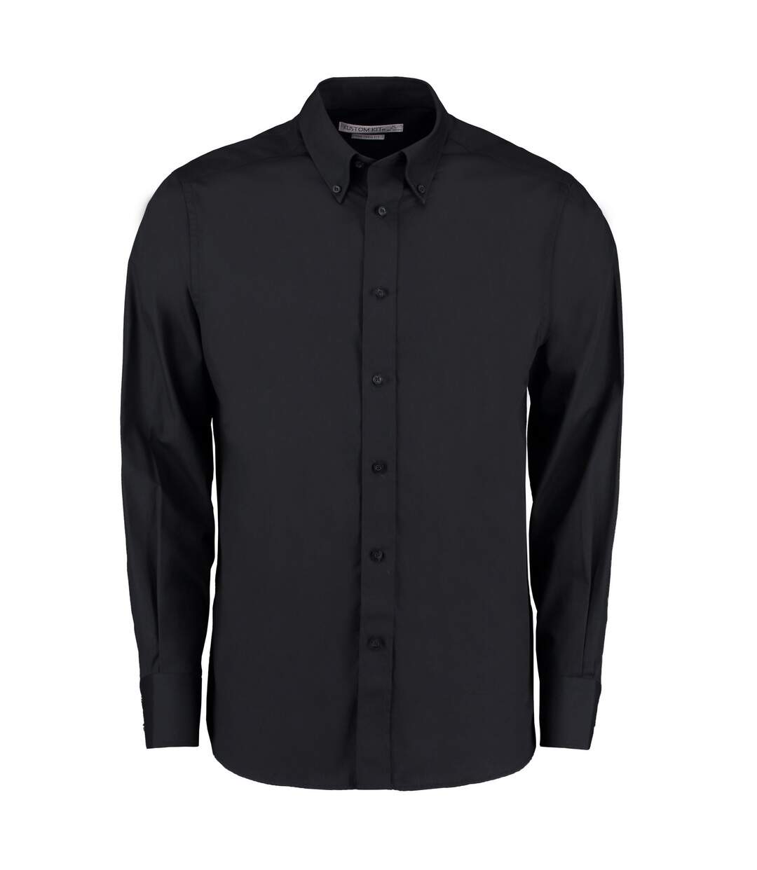 Chemise formelle city business homme noir Kustom Kit Kustom Kit