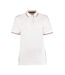 Polo st mellion femme blanc / rouge Kustom Kit