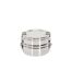 Lunch Box Ronde 2 Niveaux 80cl Inox-2