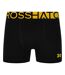 Boxers Dumas Homme Noir Crosshatch-4