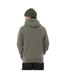 Sweat zippé homme à capuche en molleton avec print devant Vondutch-2