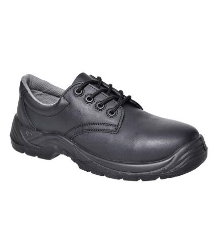 Portwest Mens Leather Compositelite Safety Shoes (Black) - UTPW693