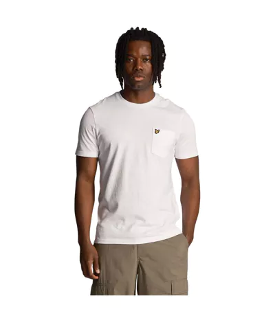 T-shirt Homme Blanc Lyle & Scott