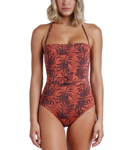 Maillot de bain une pièce bustier préformé Sunset Palm Admas