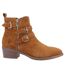 Hush Puppies Womens/Ladies Jenna Leather Ankle Boots (Tan) - UTFS8179