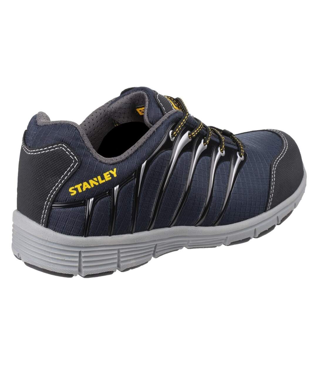 Mens globe lace up safety trainers navy/grey Stanley-2