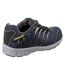 Mens globe lace up safety trainers navy/grey Stanley-2