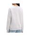 Sweat gris femme tommy hilfiger flag crew1-2