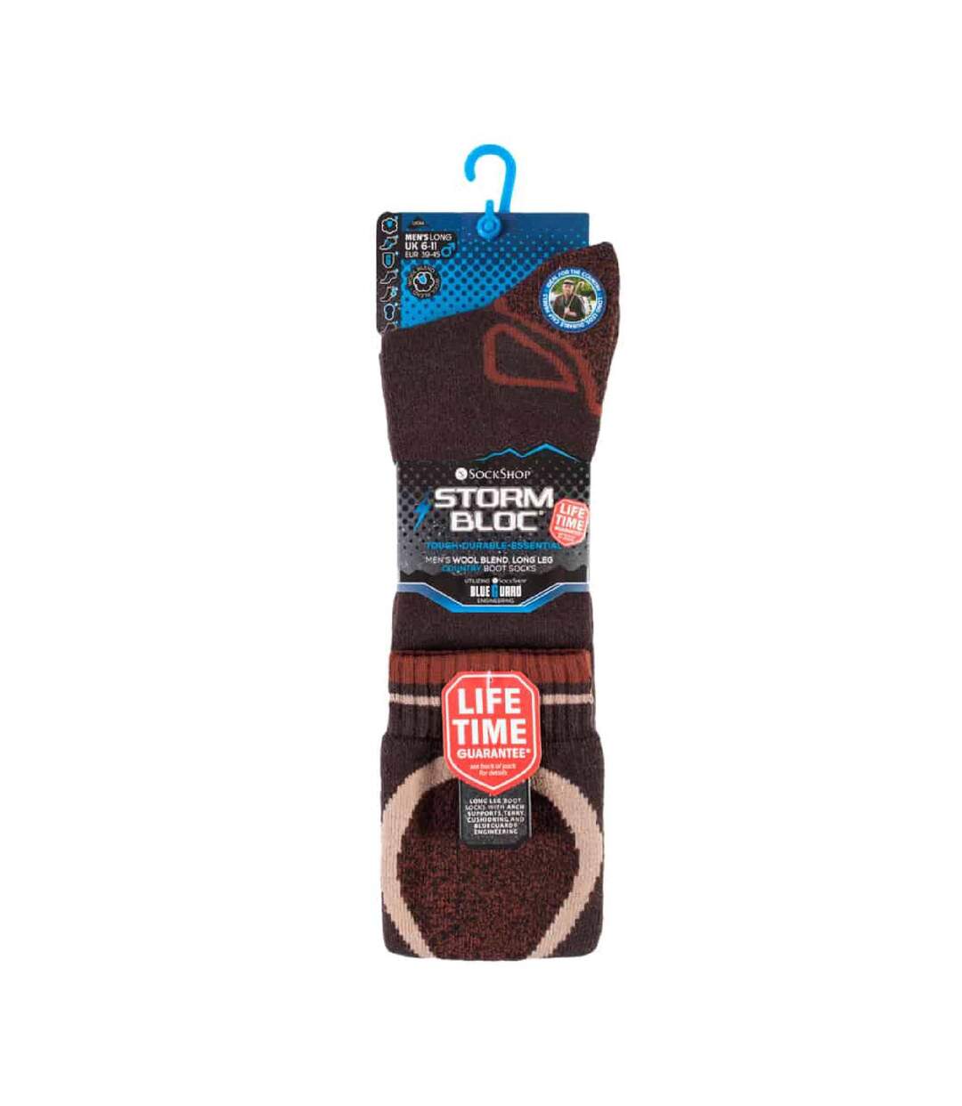 Chaussettes de Randonnée Homme Laine Hautes-2