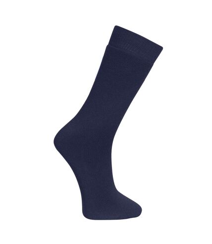 Chaussettes de ski adulte unisexe bleu marine Trespass