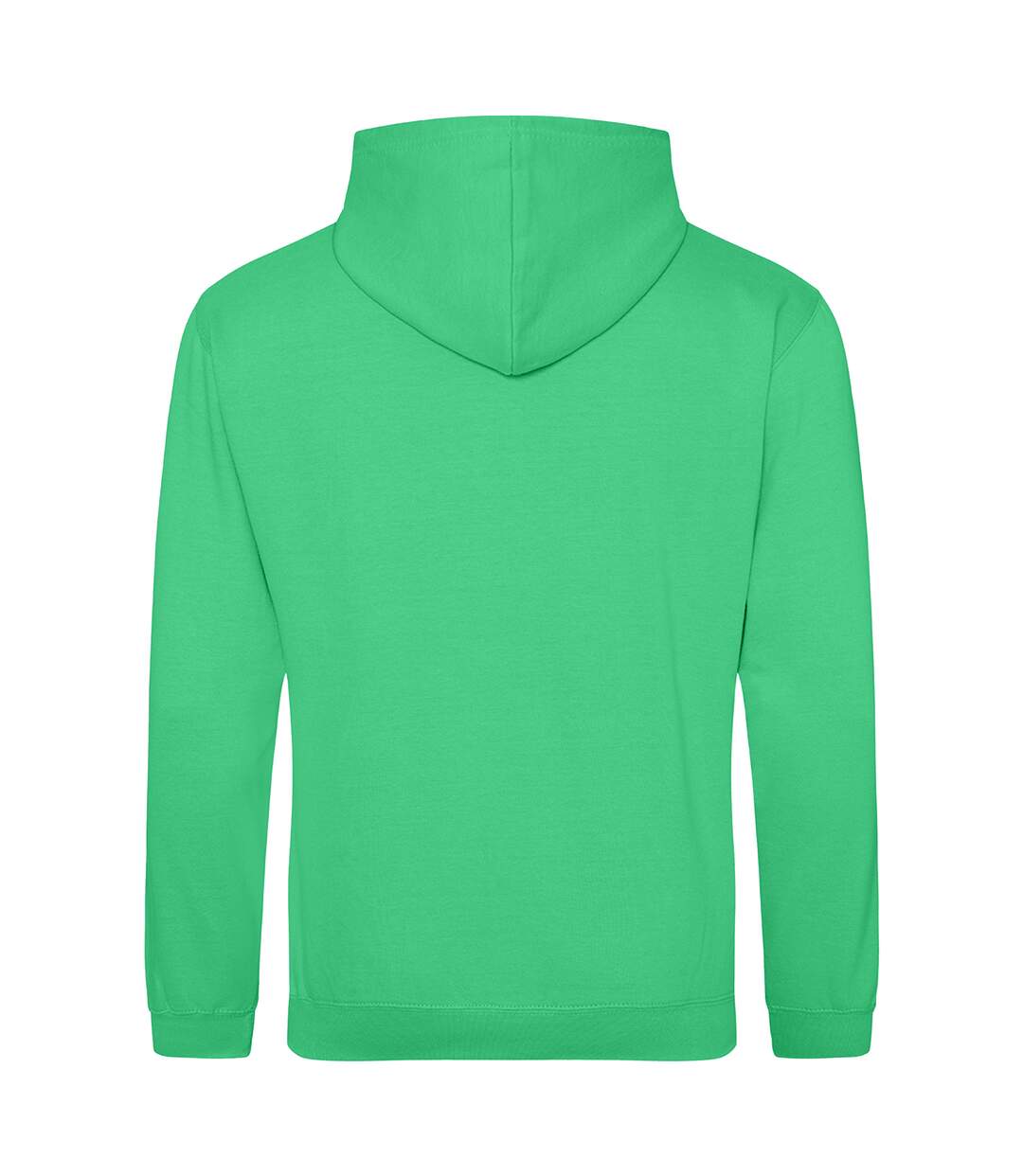 Sweat à capuche college adulte vert Awdis