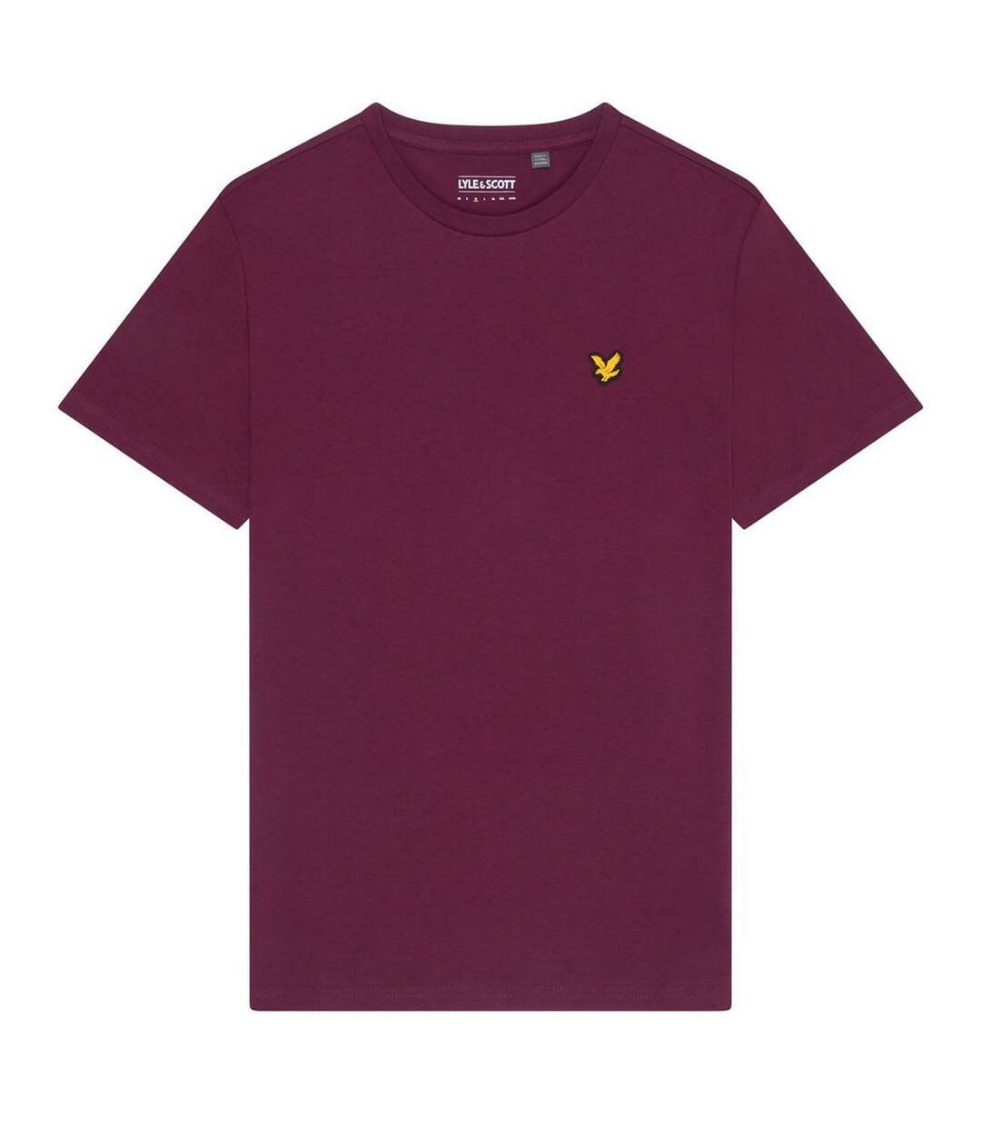 T-shirt Martin Homme Violet Lyle & Scott-2