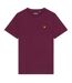 T-shirt Martin Homme Violet Lyle & Scott-2