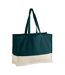 Tote Bag Motif/style Contrasté Earthaware Taille Unique Bleu Marine Foncé Naturel Westford Mill-1