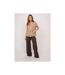 Gilet sans manches grosse maille boutons bijoux KAELIE - Dona X Lisa-4