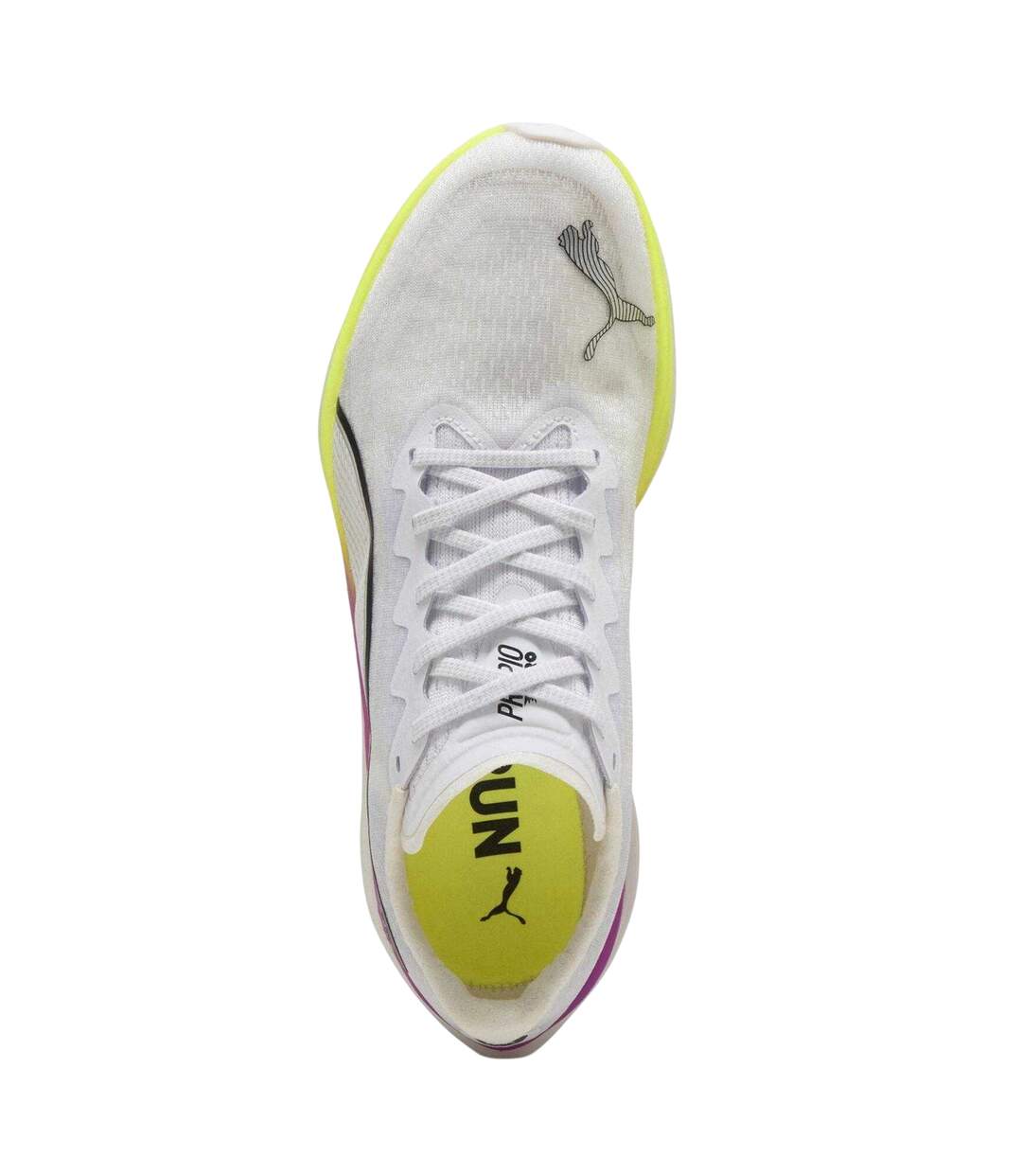 Womens/ladies Propio Nitro Running Shoes White Puma-4