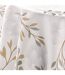 Nappe Ronde Antitache Imprimé Manola 180cm Naturel-3