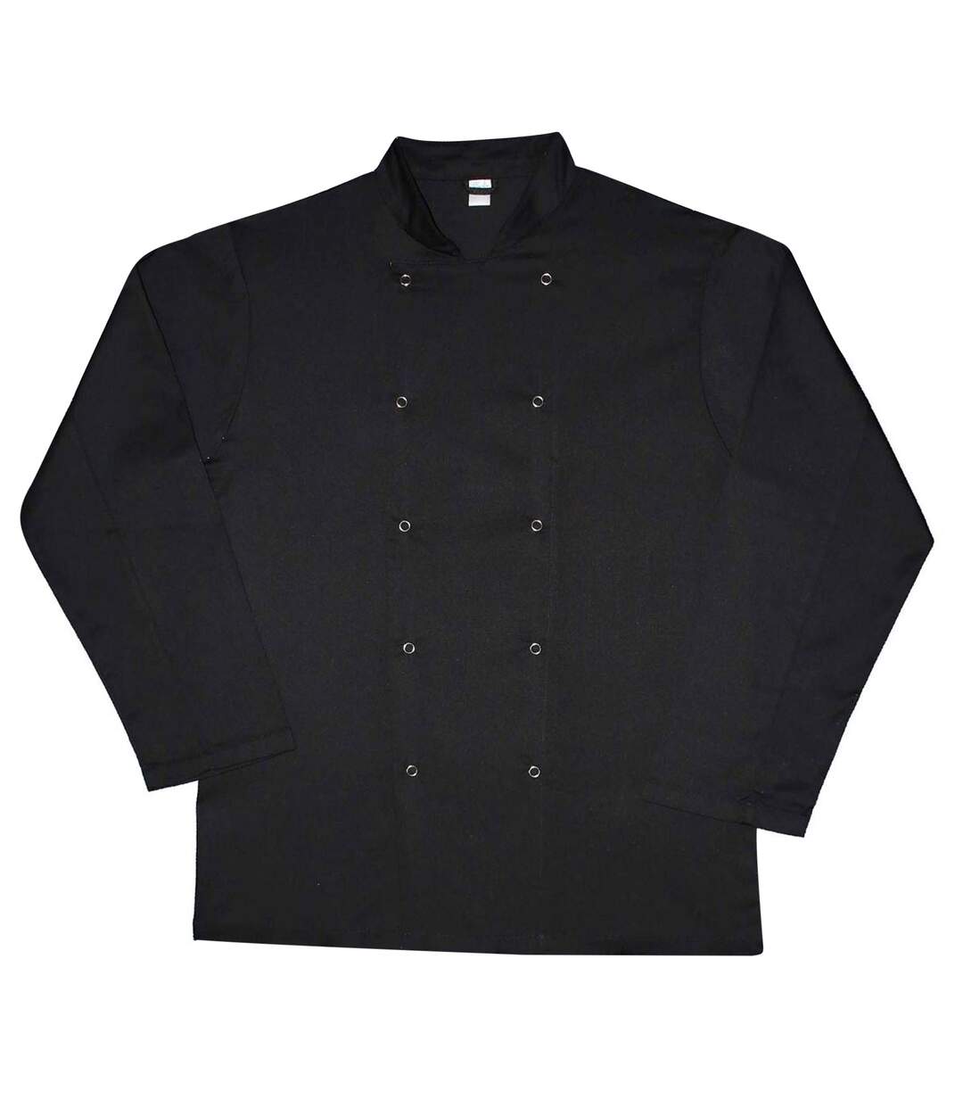 Veste de cuisinier budget adulte noir Dennys-1