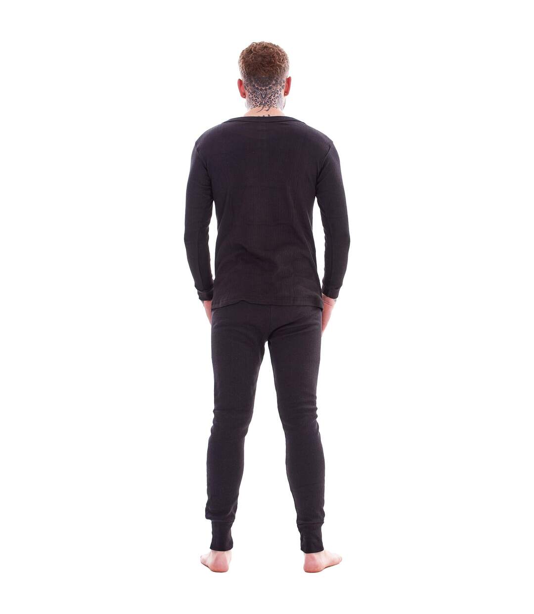 Sous-vêtements Thermiques Homme Noir Heatforce-2