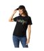 T-shirt Motif/style Animaux Femme Noir Biba-1