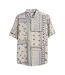 Chemise Manches Courtes Motif/style Imprimé Bandana Homme Écru Farah-2
