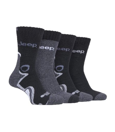 4 Pr Chaussettes de Randonnée Homme Anti Ampoule