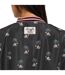 Veste femme satinée allover print avec patch et fil lurex Skull Vondutch-4
