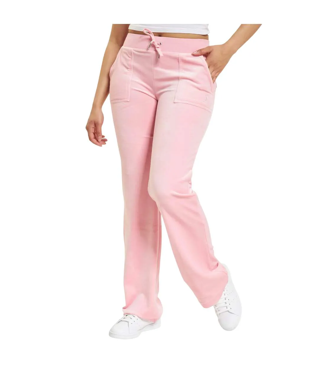 Pantalon De Survêtement Del Ray Femme Rose Juteux Juicy Couture-2