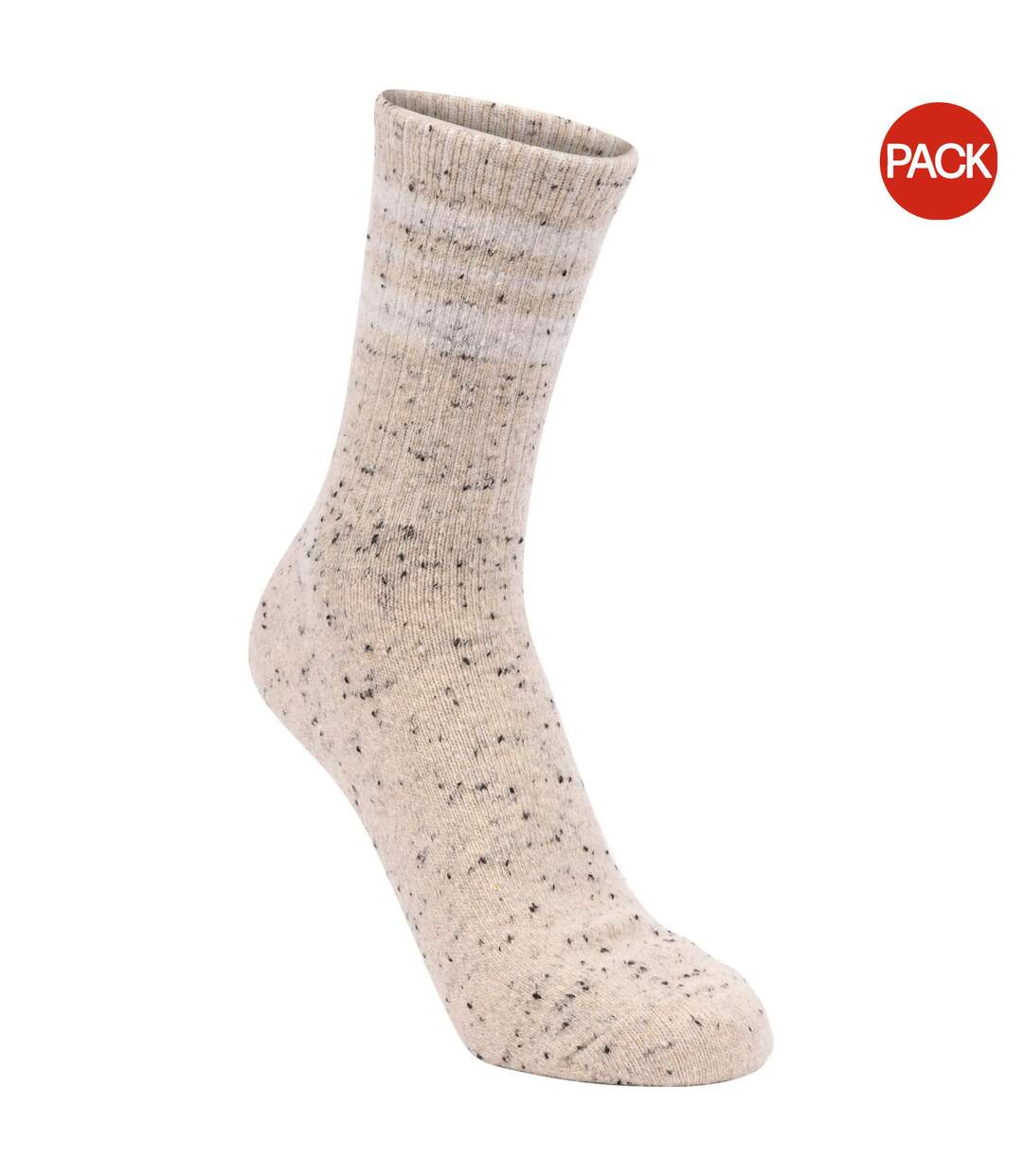 Chaussettes Woodgate Adulte Kaki Noir Trespass-1